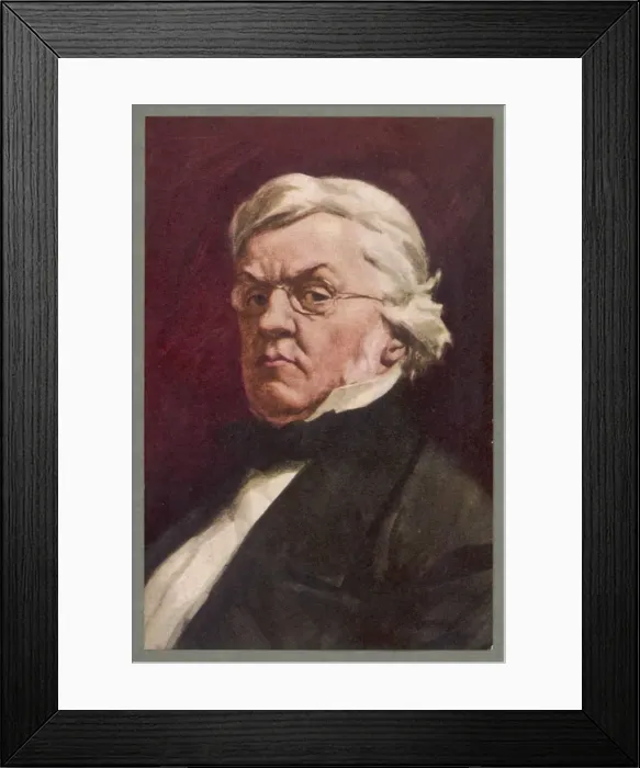 Framed Print : William Thackeray / Brock Framed Print : William Thackeray / Brock