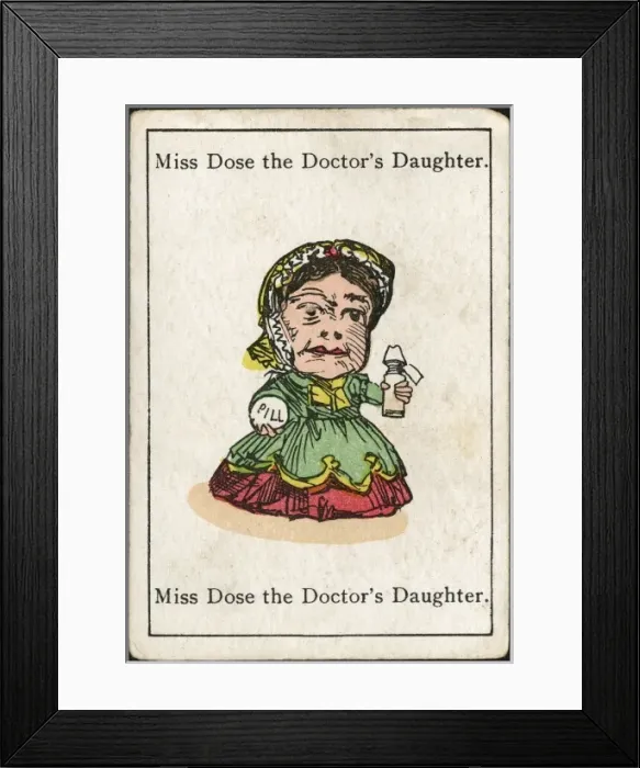 Framed Print : Happy Families / Miss Dose Framed Print : Happy Families / Miss Dose