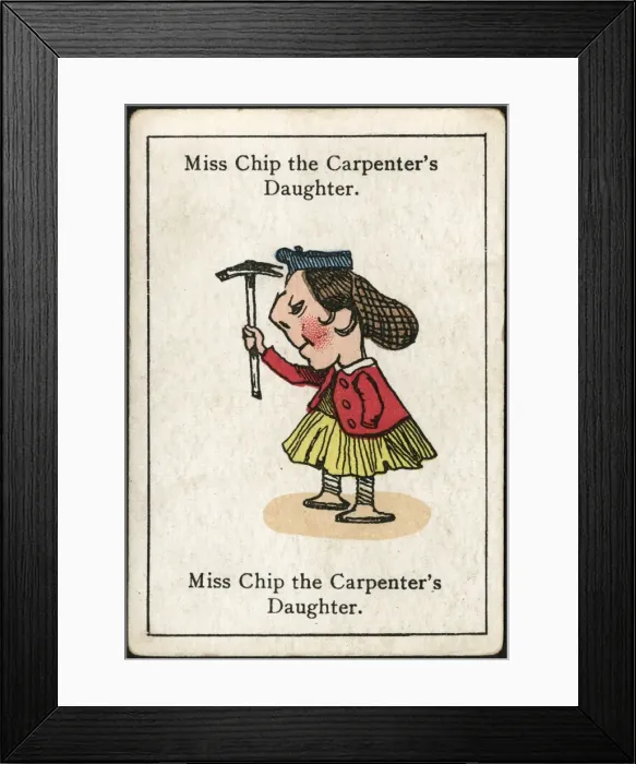 Framed Print : Happy Families / Miss Chip Framed Print : Happy Families / Miss Chip