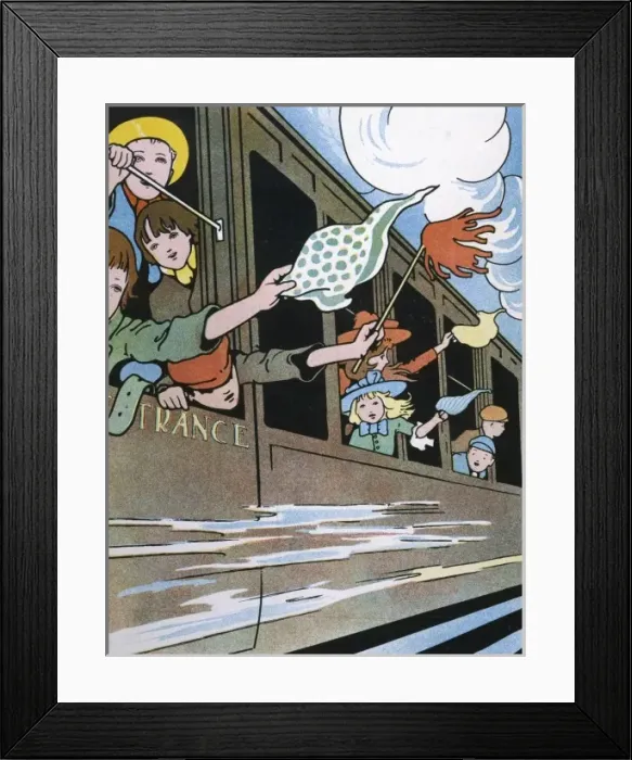 Framed Print : Excursion Train Framed Print : Excursion Train