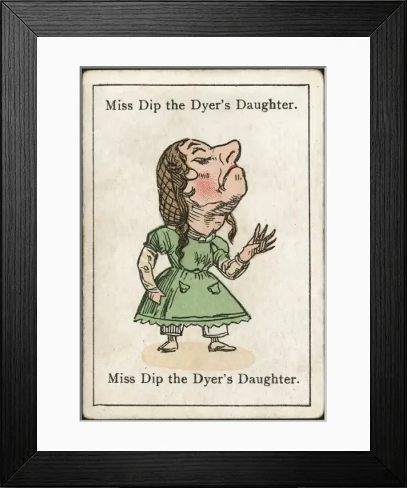 Framed Print : Happy Families / Miss Dip Framed Print : Happy Families / Miss Dip