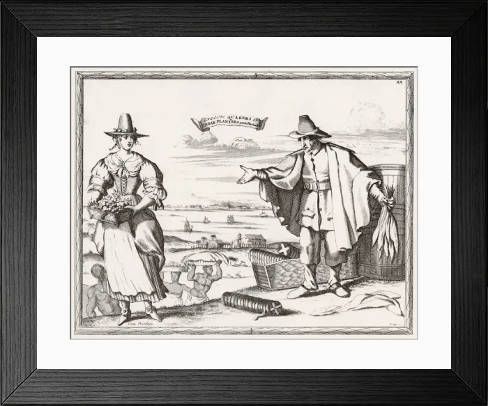 Framed Print : Quakers, Bahamas Framed Print : Quakers, Bahamas