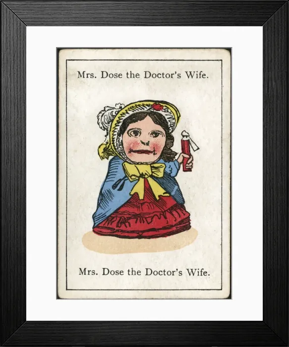 Framed Print : Happy Families / Mrs Dose Framed Print : Happy Families / Mrs Dose