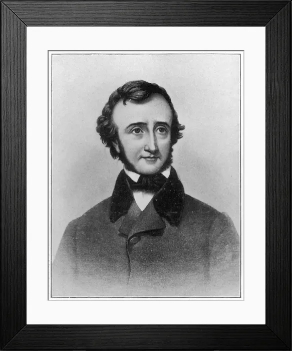 Framed Print : Edgar Allan Poe (Ilz) Framed Print : Edgar Allan Poe (Ilz)