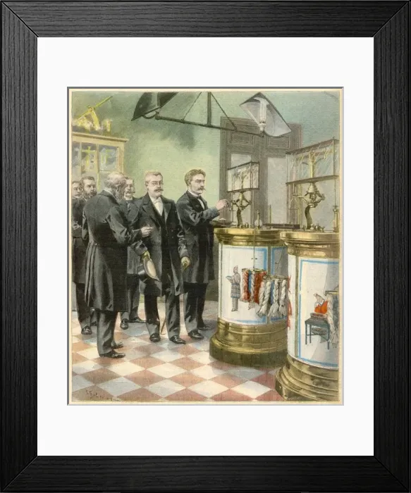 Framed Print : Paris Bourse Lab 1900 Framed Print : Paris Bourse Lab 1900