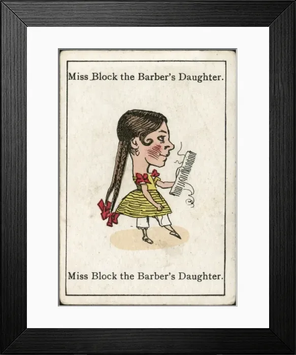 Framed Print : Happyfamilies / Miss Block Framed Print : Happyfamilies / Miss Block