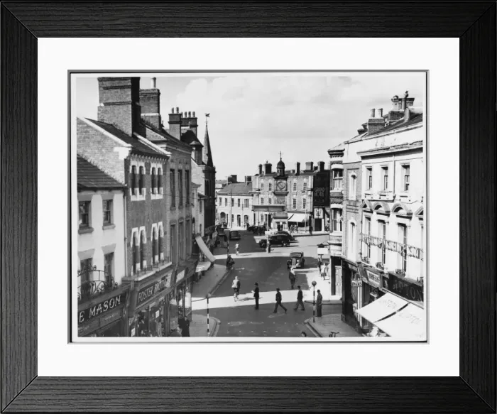 Framed Print : Rugby Market Framed Print : Rugby Market