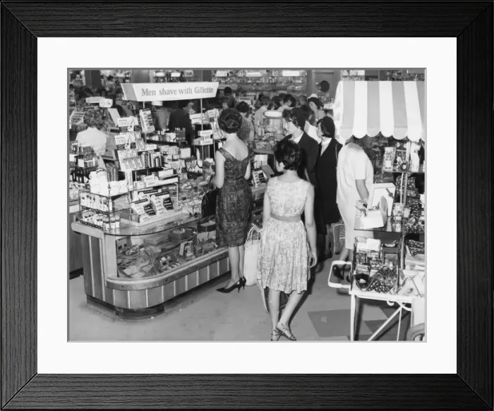 Framed Print : Boots in Exeter Framed Print : Boots in Exeter