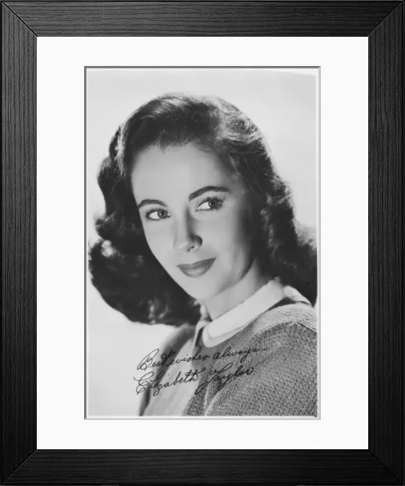 Framed Print : Elizabeth Taylor Framed Print : Elizabeth Taylor