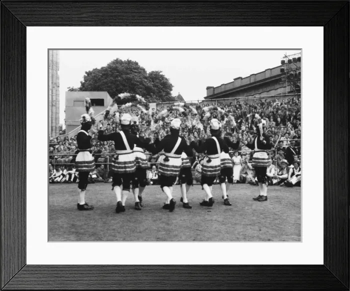 Framed Print : Nutters Dance / England Framed Print : Nutters Dance / England