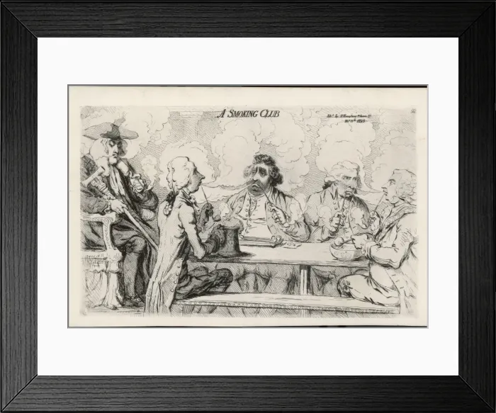 Framed Print : Pitt and Fox, 1793 Framed Print : Pitt and Fox, 1793