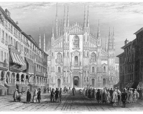 Milan Cathedral  /  Street
