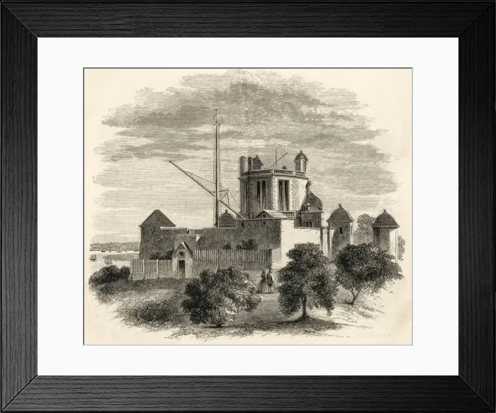 Framed Print : Greenwich Observ. 1710 Framed Print : Greenwich Observ. 1710