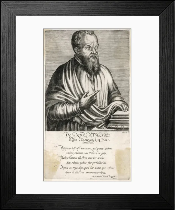 Framed Print : Andre Thevet Framed Print : Andre Thevet