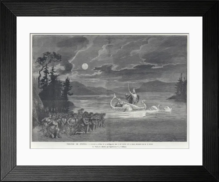 Framed Print : Reyer / Sigurd Performed Framed Print : Reyer / Sigurd Performed