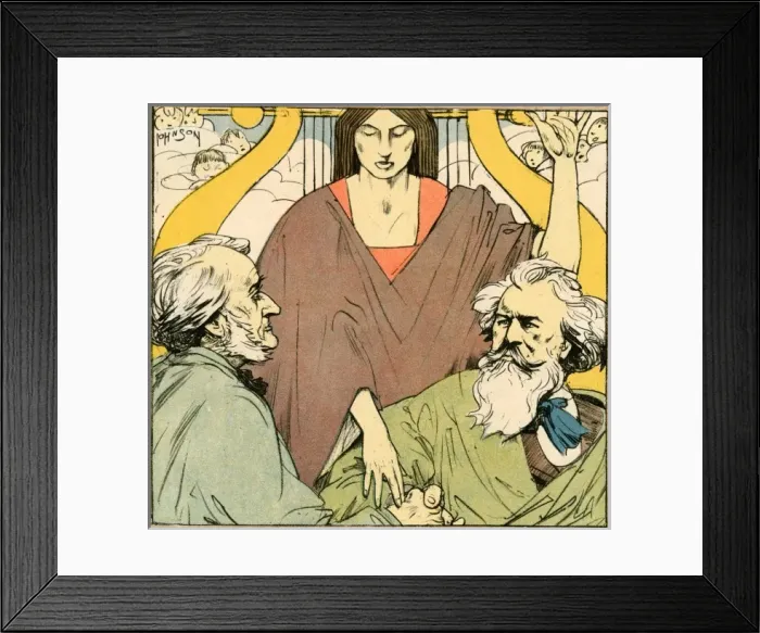 Framed Print : Wagner / Kladderadatsch Framed Print : Wagner / Kladderadatsch