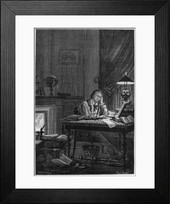 Framed Print : Le Verrier / Astronomer Framed Print : Le Verrier / Astronomer