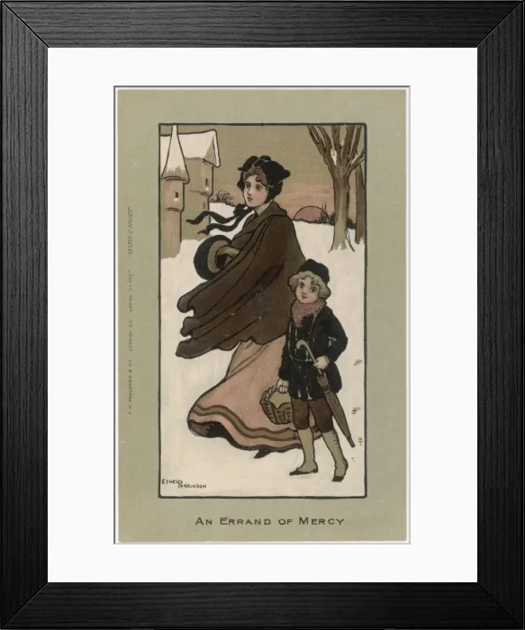 Framed Print : Charity Visitors Framed Print : Charity Visitors