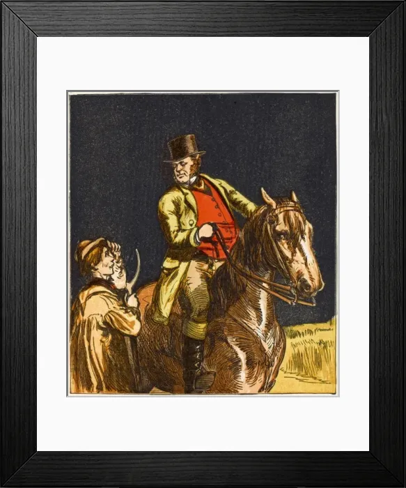 Framed Print : British Farmer, 1867 Framed Print : British Farmer, 1867