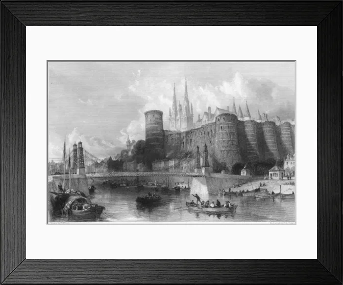 Framed Print : France / Angers Chateau Framed Print : France / Angers Chateau