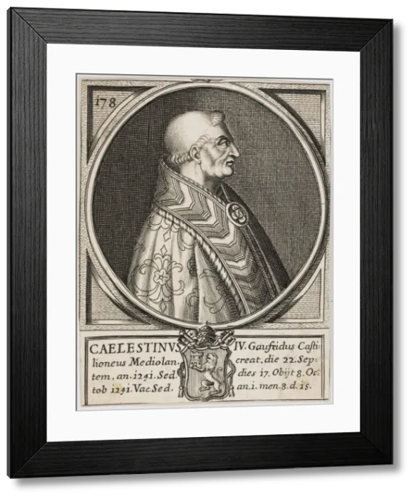 Framed Print : Pope Caelestinus IV Framed Print : Pope Caelestinus IV
