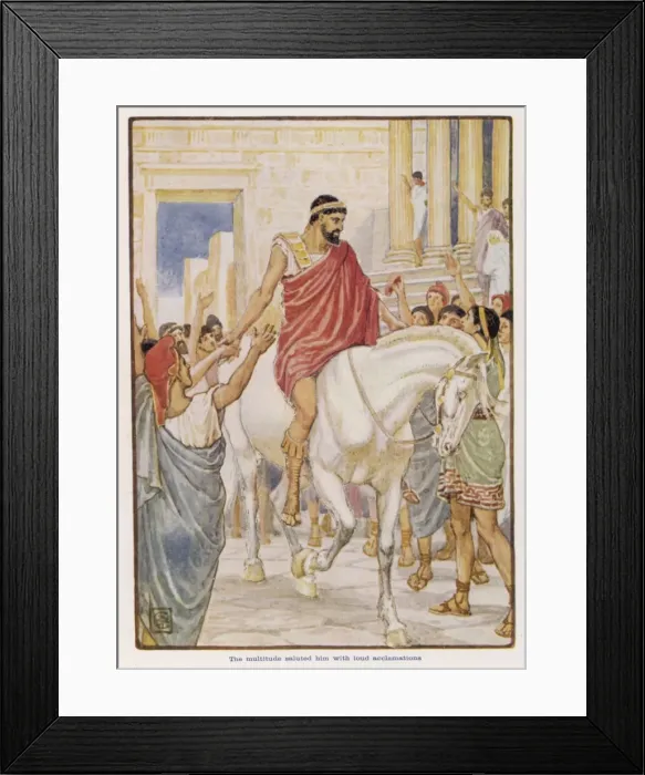 Framed Print : Alcibiades the Hero Framed Print : Alcibiades the Hero