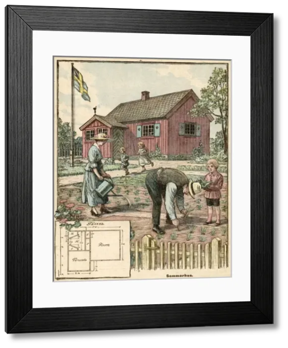 Framed Print : Social / Sweden / Country Framed Print : Social / Sweden / Country