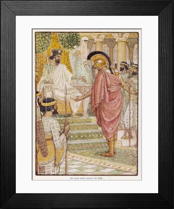 Framed Print : Themistocles in Persia Framed Print : Themistocles in Persia