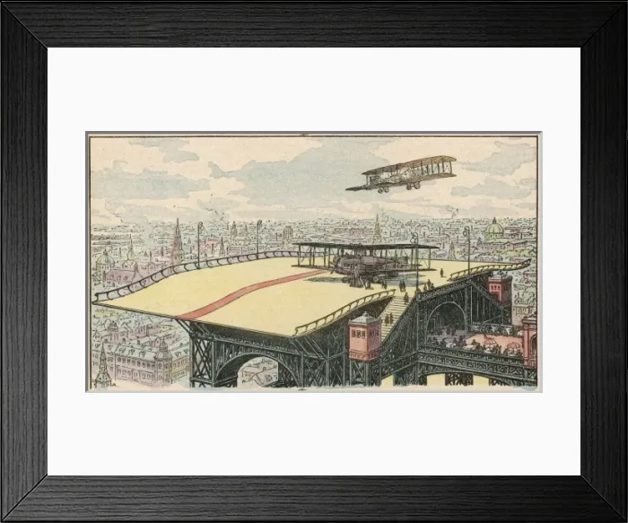 Framed Print : Landing Project Paris Framed Print : Landing Project Paris