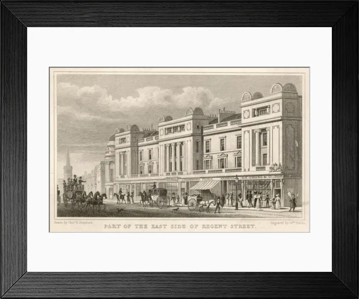 Framed Print : England / London / Regent St Framed Print : England / London / Regent St