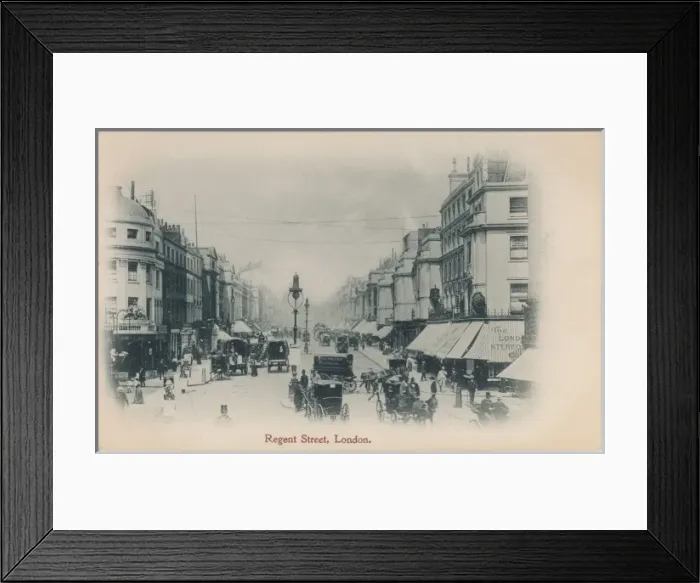 Framed Print : View of Regent Street Framed Print : View of Regent Street
