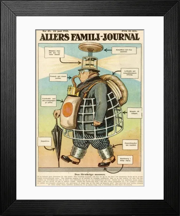 Framed Print : Far-Sighted Man Framed Print : Far-Sighted Man