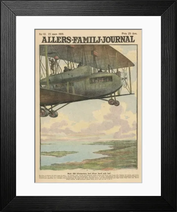 Framed Print : Passenger Airliner Framed Print : Passenger Airliner