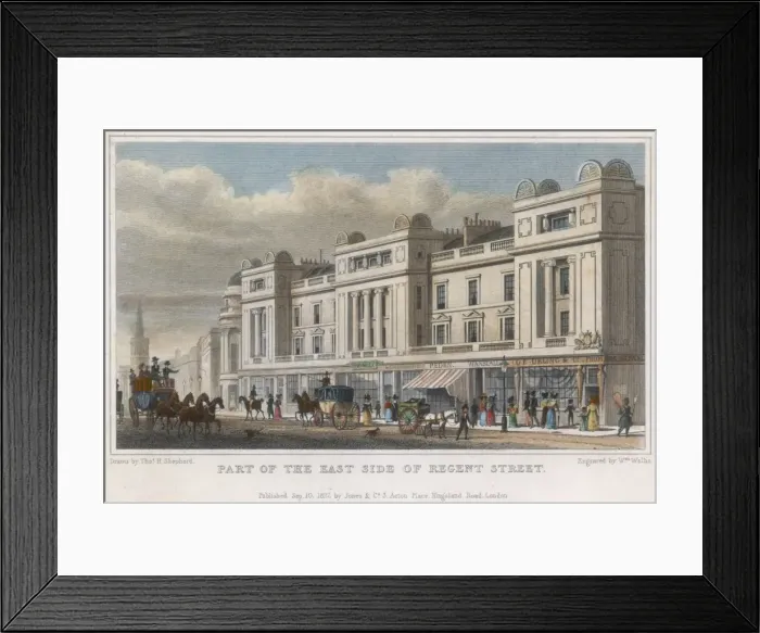 Framed Print : England / London / Regent St Framed Print : England / London / Regent St
