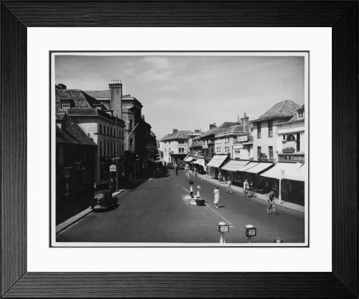 Framed Print : Ashford High Street Framed Print : Ashford High Street