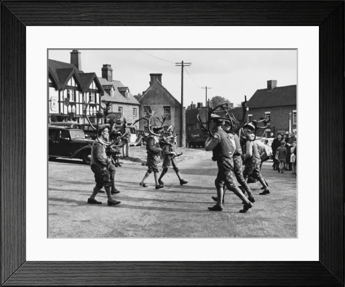 Framed Print : Abbots Bromley Horn Framed Print : Abbots Bromley Horn