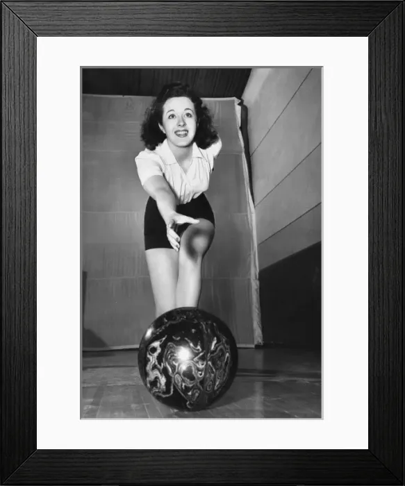 Framed Print : Peggy Moran / 10-Pin Bowl Framed Print : Peggy Moran / 10-Pin Bowl