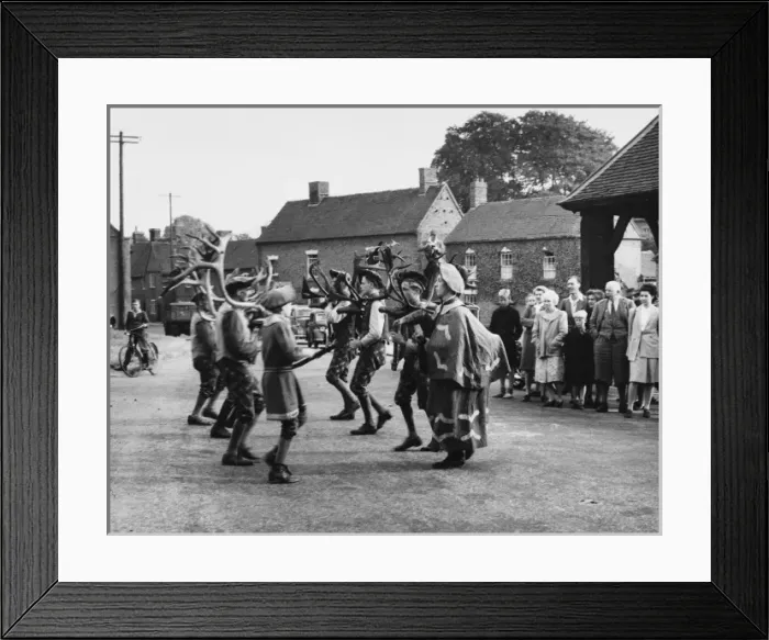 Framed Print : Abbots Bromley Horn Framed Print : Abbots Bromley Horn