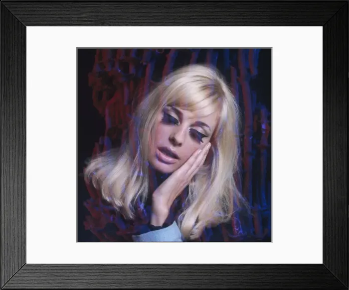Framed Print : False Eyelashes 1971 Framed Print : False Eyelashes 1971