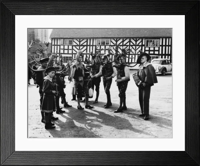 Framed Print : Abbots Bromley Horn Framed Print : Abbots Bromley Horn