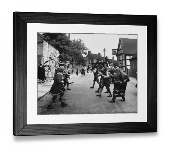 Framed Print : Abbots Bromley Horn Framed Print : Abbots Bromley Horn