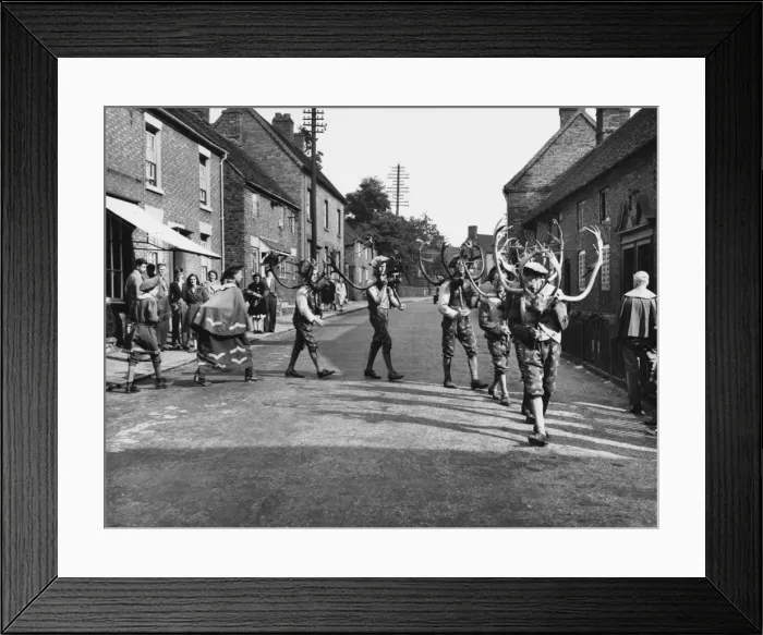 Framed Print : Abbots Bromley Horn Framed Print : Abbots Bromley Horn