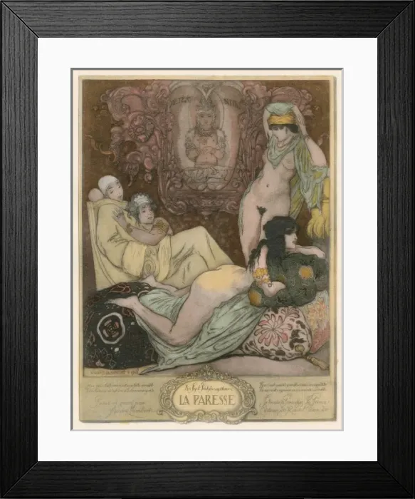 Framed Print : Deadly Sins / Sloth Framed Print : Deadly Sins / Sloth