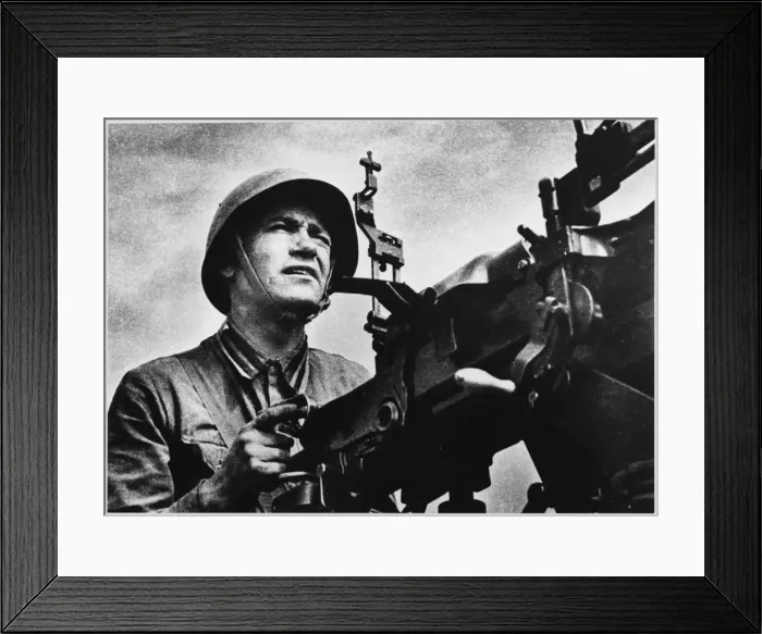 Framed Print : Soviet Machine Gun Framed Print : Soviet Machine Gun