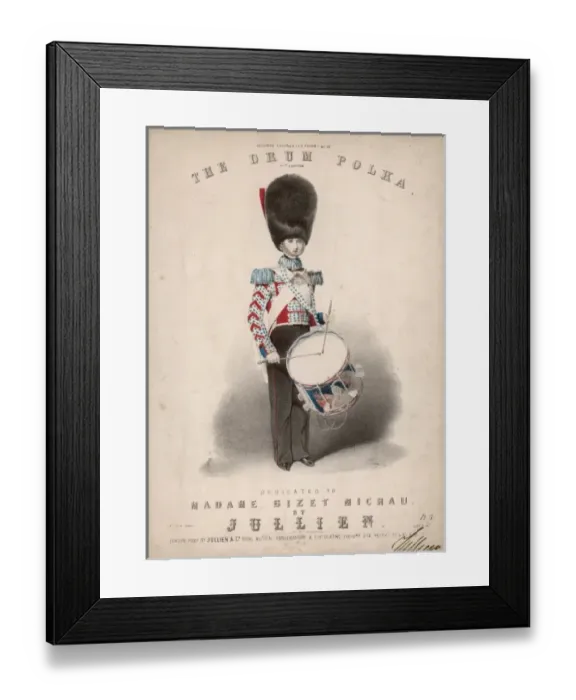 Framed Print : Military / Drum Polka Framed Print : Military / Drum Polka
