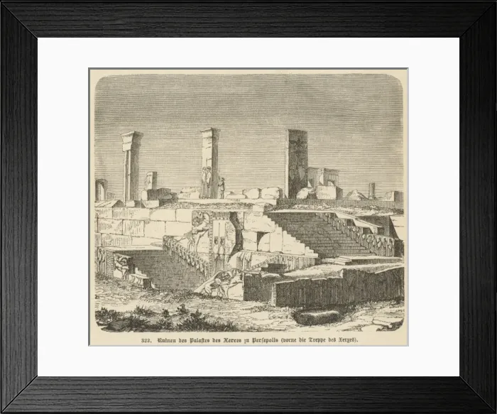 Framed Print : Iran / Persepolis Framed Print : Iran / Persepolis