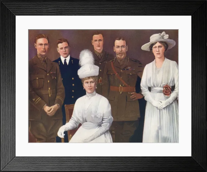 Framed Print : George V / Jubilee / Family Framed Print : George V / Jubilee / Family
