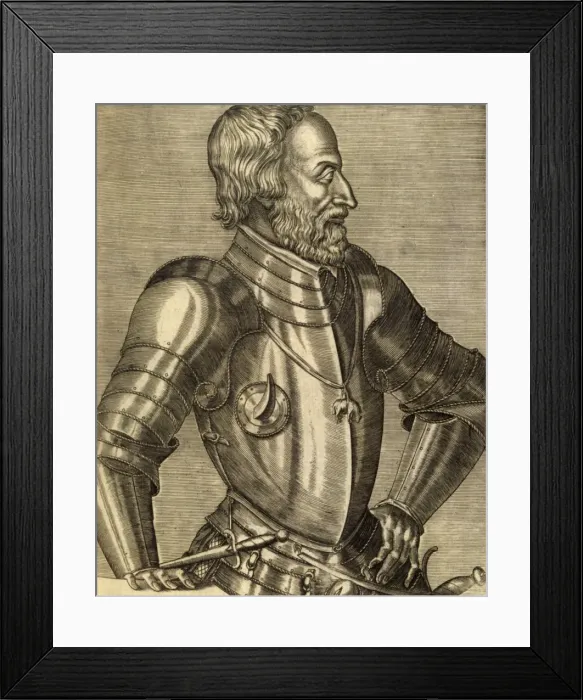 Framed Print : Ferdinand I / Hre / Thevet Framed Print : Ferdinand I / Hre / Thevet