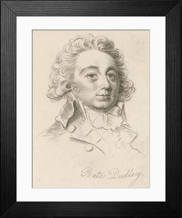 Framed Print : Sir Henry Bate Dudley Framed Print : Sir Henry Bate Dudley