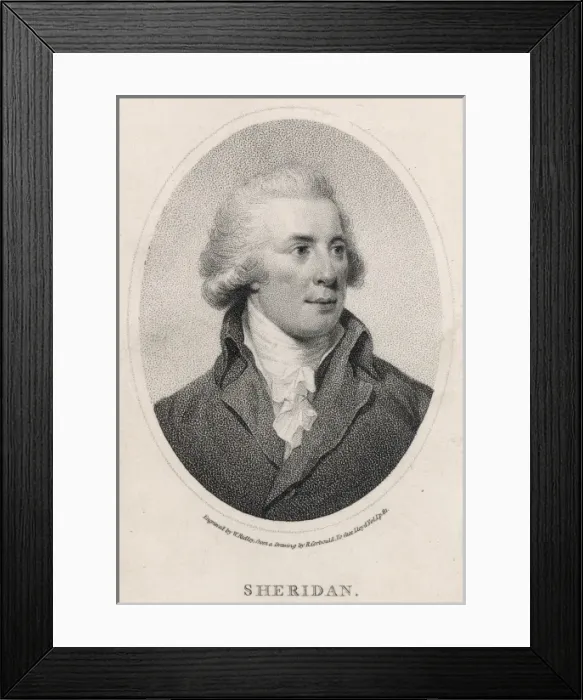 Framed Print : Richard Sheridan Framed Print : Richard Sheridan